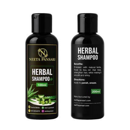 Herbal Shampoo – Ayurvedic Natural Shampoo for Dandruff Control, Hair Fall, Itchy Scalp