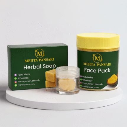 Herbal Soap & Face Pack – Mehta Pansari Ayurvedic Skin Care Combo