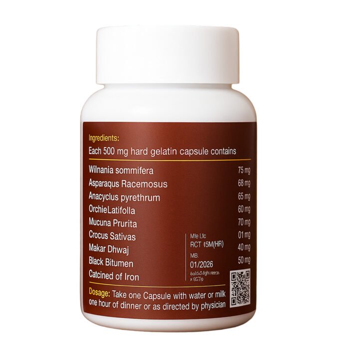 Ratri Mantra Ayurvedic Capsule for Mens Boost Sex Time-Stamina Timing and Energy mehta pansari