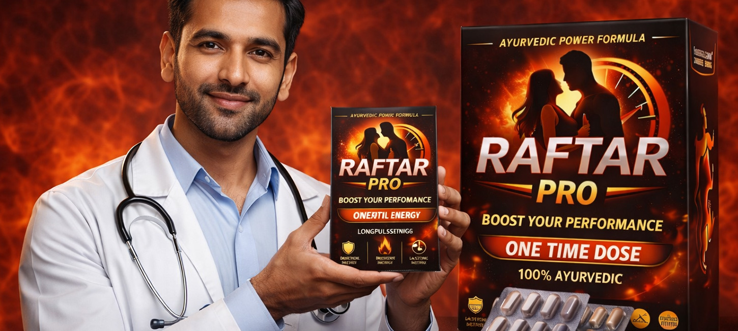 Raftar Pro by Mehta Pansari - One Time Dose Ayurvedic Men’s Vitality Capsules